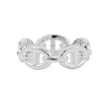 将图像加载到图库查看器中，HERMES Chaine d'Ancre Anchene Ring Size PM/#54 SV925
