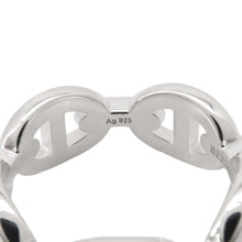 Load image into Gallery viewer, HERMES Chaine d&#39;Ancre Anchene Ring Size PM/#54 SV925
