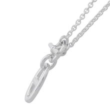 将图像加载到图库查看器中，HERMES Chaine d&#39;Ancre Amulette Necklace SV925
