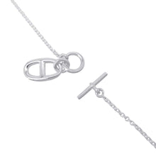 将图像加载到图库查看器中，HERMES Chaine d'Ancre Amulette Necklace SV925
