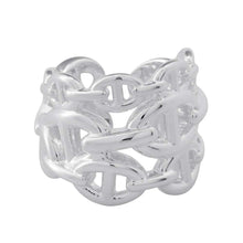 Load image into Gallery viewer, HERMES Chaine d&#39;Ancre Anchene Ring Size GM/53 SV925
