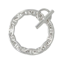 将图像加载到图库查看器中，HERMES Chaine d&#39;Ancre Bracelet 14 frames Size GM SV925
