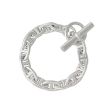 Load image into Gallery viewer, HERMES Chaine d&#39;Ancre Bracelet 14 frames Size MM SV925
