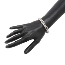 将图像加载到图库查看器中，HERMES Chaine d&#39;Ancre Bracelet 14 frames Size MM SV925
