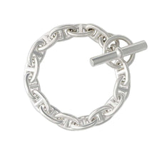 Load image into Gallery viewer, HERMES Chaine d&#39;Ancre Bracelet 15 frames Size MM SV925
