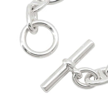 将图像加载到图库查看器中，HERMES Chaine d'Ancre Bracelet 11 frames Size TGM SV925
