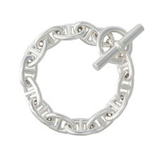 将图像加载到图库查看器中，HERMES Chaine d'Ancre Bracelet 13 frames Size TGM SV925
