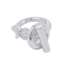 将图像加载到图库查看器中，HERMES Croisette Ring Size 54 SV925
