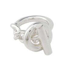 Load image into Gallery viewer, HERMES Croisette Ring Size 54 SV925
