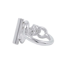 将图像加载到图库查看器中，HERMES Croisette Ring Size 54 SV925
