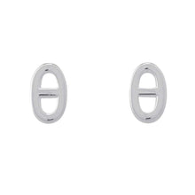 将图像加载到图库查看器中，HERMES Farandole Chaine d&#39;Ancre Earrings Size TPM SV925
