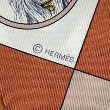 Load image into Gallery viewer, HERMES Twilly Collier &amp; Chien Noir/Blanc/Caramel Silk100%
