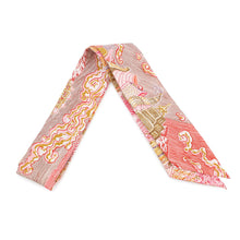 Load image into Gallery viewer, HERMES City of Light Twilly Pink/Jaune d'or/RoseH64103S Silk100%

