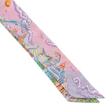 Load image into Gallery viewer, HERMES Twilly City of Light Spring/Summer 2026 Pink/Violet/Multicolor Silk100%
