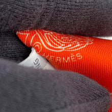 Load image into Gallery viewer, HERMES Twilly Brides de Gala Vanilla/Orange/Khaki Silk100%
