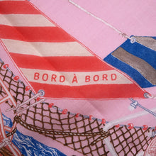 Load image into Gallery viewer, HERMES Carre Board-a-Board Size 80 Rose Dragee / Blue / YellowH41420SH03 Cotton100%
