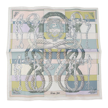 Load image into Gallery viewer, HERMES Gavroche della Cavalleria Size 45 Multicolor Silk100%
