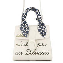 Load image into Gallery viewer, Delvaux Brillon Rumor WhiteAA0480BFF010DCM Box Calf Leather Size MM
