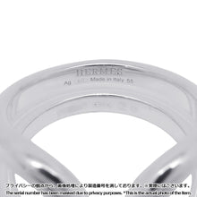 Load image into Gallery viewer, HERMES Lima Ring Size PM/55 SV925
