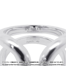 Load image into Gallery viewer, HERMES Lima Ring Size PM/49 SV925
