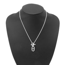 将图像加载到图库查看器中，HERMES Chaine d'Ancre Amulette Necklace SV925
