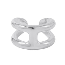Load image into Gallery viewer, HERMES Osmos PM Size 53/#13 Silver Sv925
