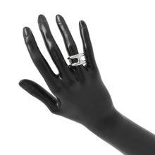Load image into Gallery viewer, HERMES Osmos PM Size 53/#13 Silver Sv925
