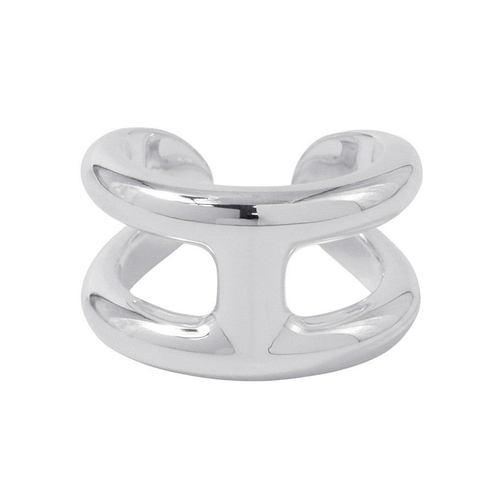 HERMES Osmos PM Size 55/#15 Silver SV925