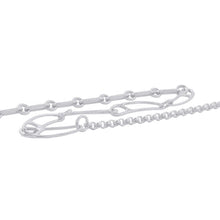Load image into Gallery viewer, HERMES Chaine d'Ancre Punk Necklace Size LG SV925

