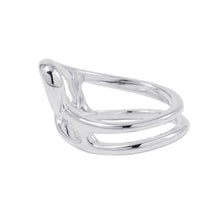 将图像加载到图库查看器中，HERMES Chaine d'Ancre Punk Ring Size 58 SV925
