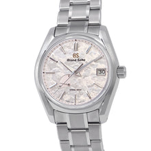 将图像加载到图库查看器中，SEIKO Grand Seiko Heritage Collection Overseas Model Japan Seasons "Spring Equinox" Bracelet W40mm TI Grayish pink DialSBGA413
