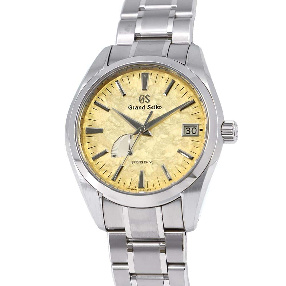 SEIKO Grand Seiko Heritage Collection Spring Drive Ginza Limited Edition 500 pieces W41mm Ti Light Gold DialSBGA503