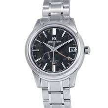 将图像加载到图库查看器中，SEIKO Grand SEIKO Elegance Collection GMT W40.2mm Stainless Steel Black DialSBGE271
