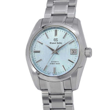 Load image into Gallery viewer, SEIKO Grand Seiko Heritage Collection 9S Mechanical Hi-Beat36000 W37mm Stainless Steel Ice blue DialSBGH347
