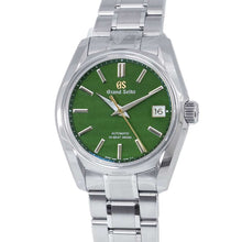将图像加载到图库查看器中，SEIKO Grand Seiko Heritage Collection Mechanical Hi-Beat 36000 W40mm Stainless Steel Green DialSBGH351

