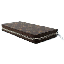 将图像加载到图库查看器中，LOUIS VUITTON Zippy Wallet Washed BlueM11776 Monogram
