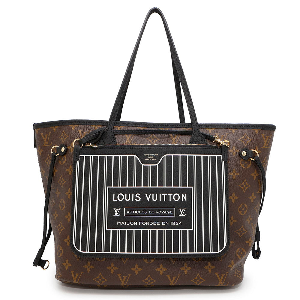 LOUIS VUITTON Neverfull・Inside Out BrownM11946 Taurillon PVC Size MM
