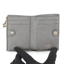 Load image into Gallery viewer, LOUIS VUITTON Portefeuille Lisa MetalicSilverM12674 Calf Leather

