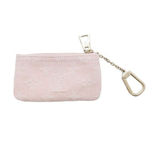 将图像加载到图库查看器中，LOUIS VUITTON Pochette Cles Washed PinkM13208 Monogram Denim
