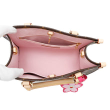 将图像加载到图库查看器中，LOUIS VUITTON LV × TM Onthego Cherry Blossom Sakura BrownM13269 Monogram Size PM
