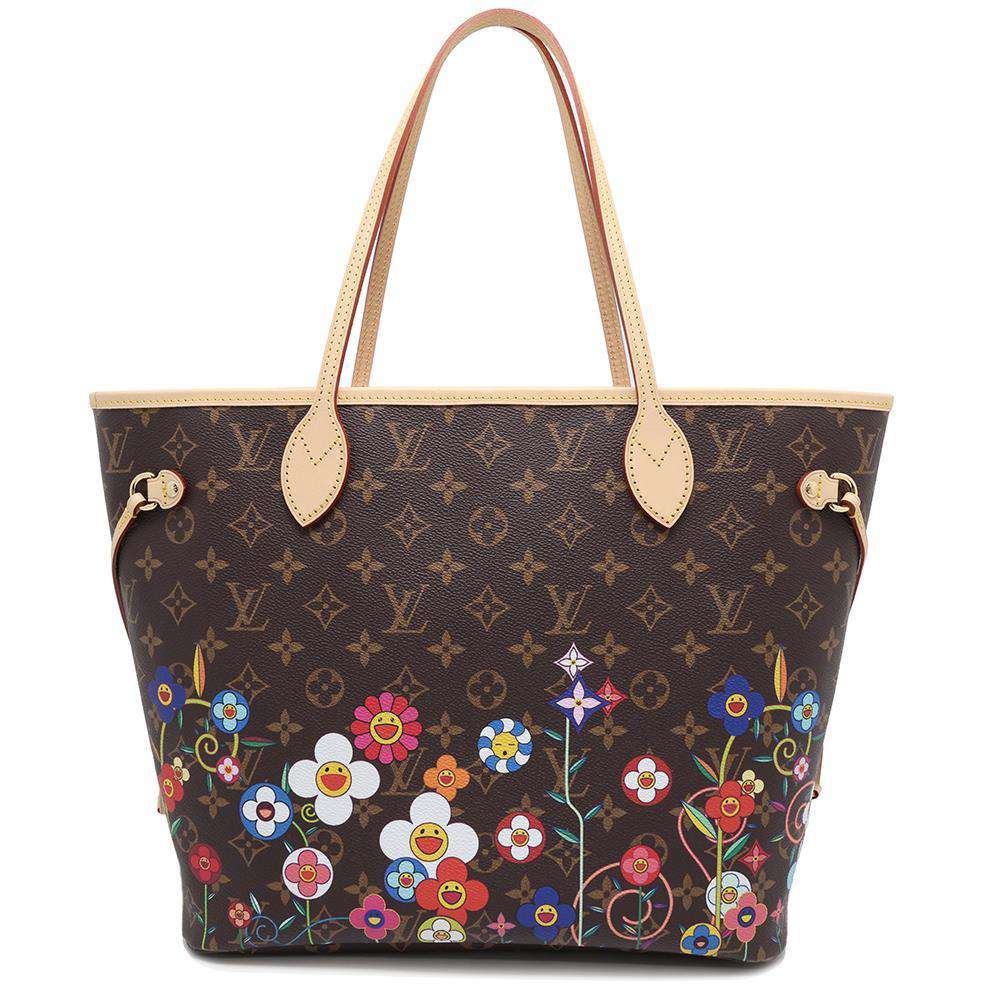 LOUIS VUITTON LV × TM Neverfull Brown/Pink10125052 Monogram Size MM