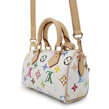 Load image into Gallery viewer, LOUIS VUITTON LV × TM Nano Speedy White/MulticolorM13391 Monogram・Multicolor Size 16
