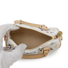 Load image into Gallery viewer, LOUIS VUITTON LV × TM Nano Speedy White/MulticolorM13391 Monogram・Multicolor Size 16

