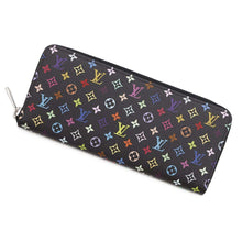 将图像加载到图库查看器中，LOUIS VUITTON LV × TM Portefeuille Clemence Noir/MulticolorM13408 Monogram・Canvas
