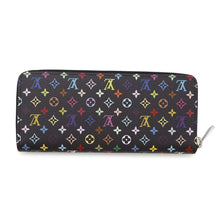 将图像加载到图库查看器中，LOUIS VUITTON LV × TM Portefeuille Clemence Noir/MulticolorM13408 Monogram・Canvas
