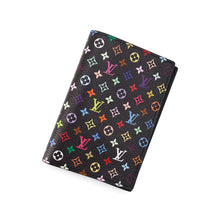 将图像加载到图库查看器中，LOUIS VUITTON LV × TM Passport Cover NoirM13414 Monogram・Multicolor
