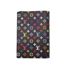 将图像加载到图库查看器中，LOUIS VUITTON LV × TM Passport Cover NoirM13414 Monogram・Multicolor
