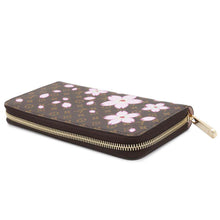Load image into Gallery viewer, LOUIS VUITTON LV × TM Zippy Wallet Sakura BrownM13433 Monogram
