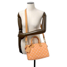 将图像加载到图库查看器中，LOUIS VUITTON Speedy P9 Bandouliere Summer peachM13912 Monogram Size 25
