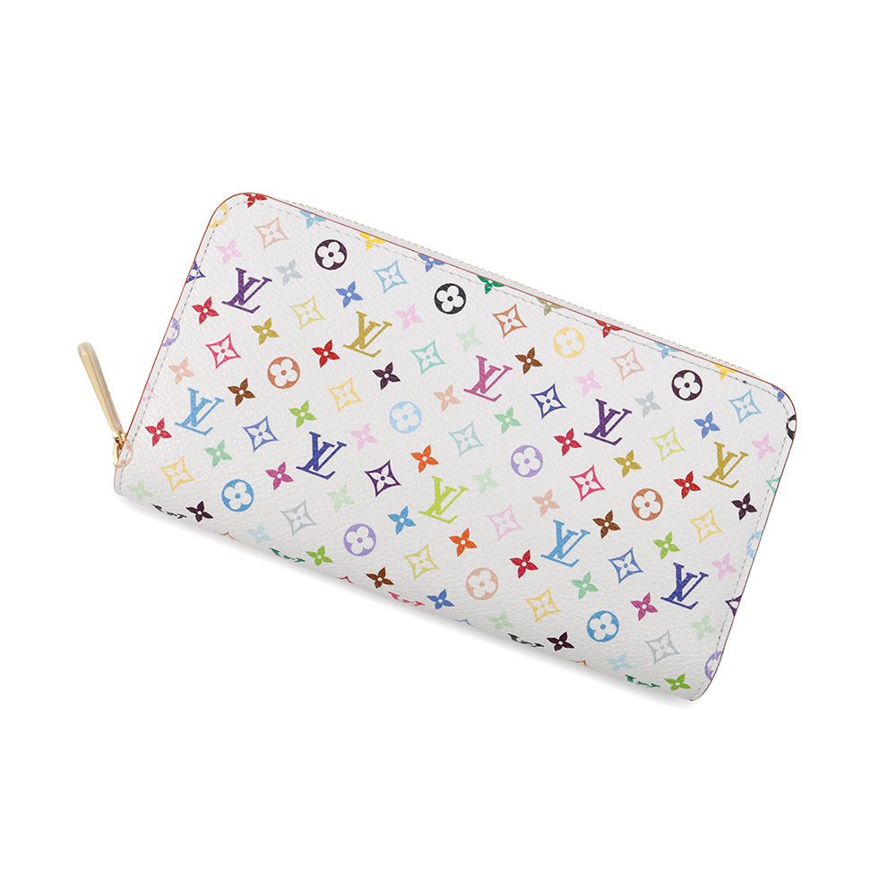 LOUIS VUITTON LV × TM Zippy Wallet_Japan Limited Edition WhiteM13922 Monogram・Multicolor